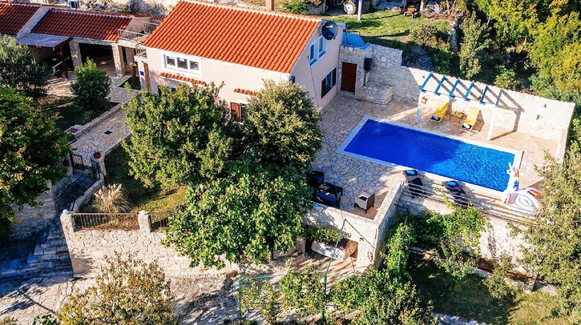 My Dalmatia - Holiday Home Korlat With Private Pool بنكوفاتش المظهر الخارجي الصورة
