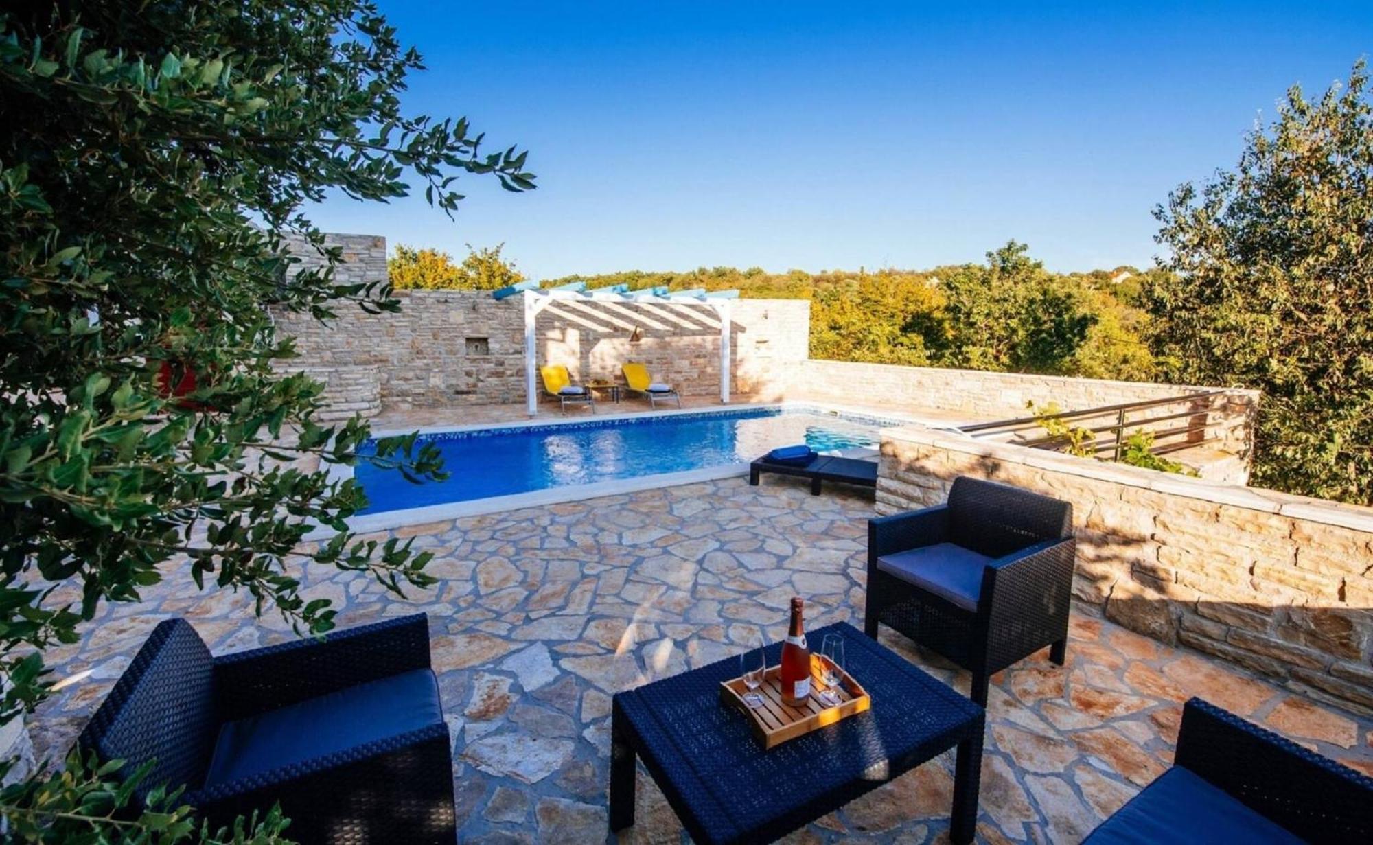 My Dalmatia - Holiday Home Korlat With Private Pool بنكوفاتش المظهر الخارجي الصورة