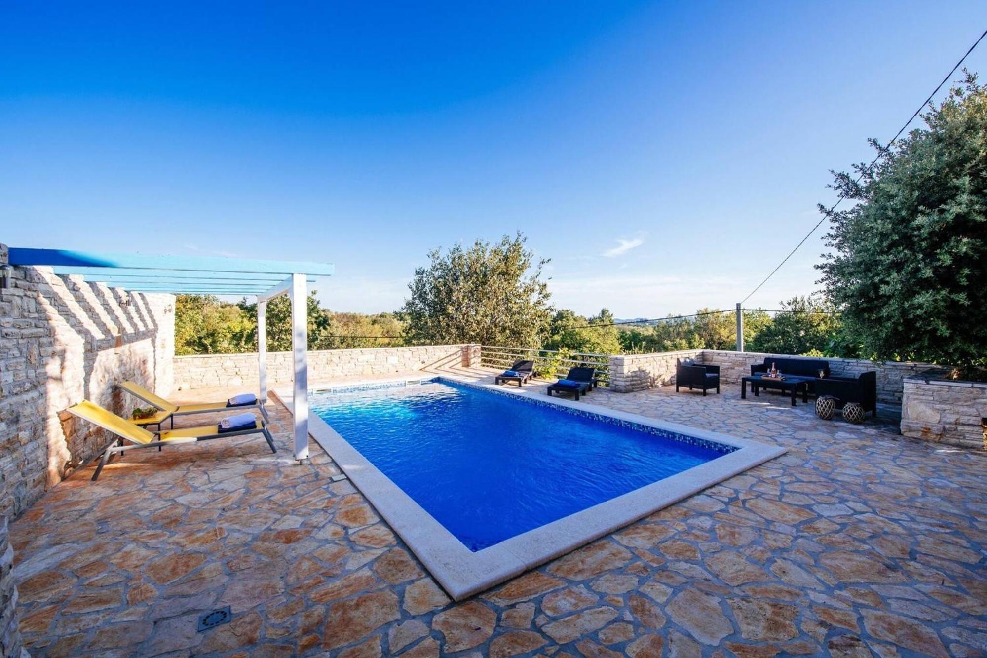 My Dalmatia - Holiday Home Korlat With Private Pool بنكوفاتش المظهر الخارجي الصورة