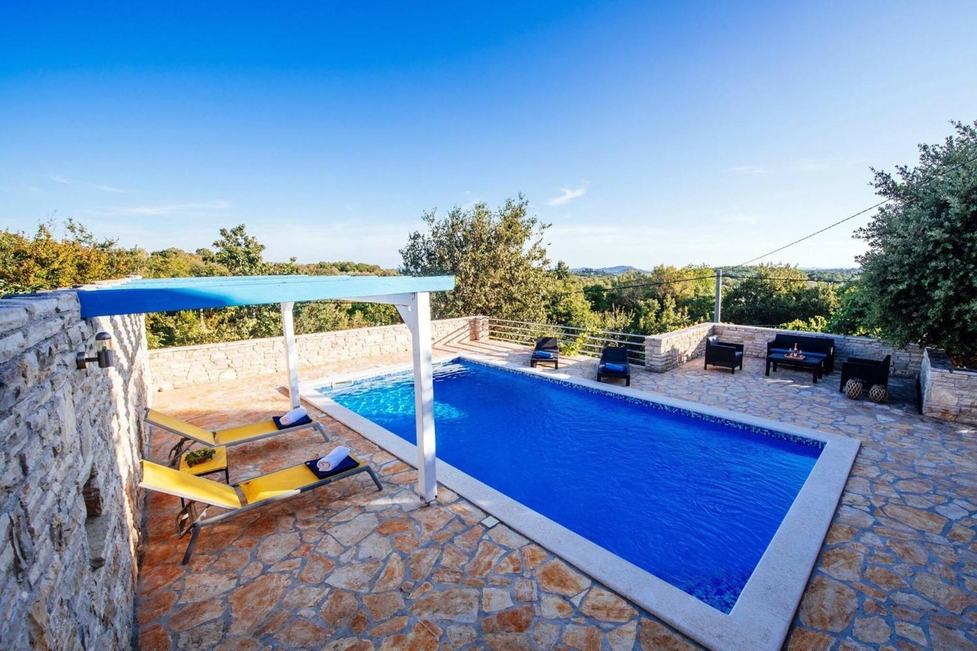 My Dalmatia - Holiday Home Korlat With Private Pool بنكوفاتش المظهر الخارجي الصورة
